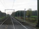 Example from the Netherlands(This lighting is placed near a level crossing, parallel to the tracks. The anti-suicide lighting consists of one or more light fixtures and detection areas.