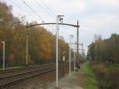 Example from the Netherlands(When the person leaves the area, the lighting will turn off again. If one moves into the next detection area, the light in that area will switch on automatically again.