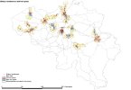 Hotspots and eldery residences in Belgium(Source: INFRABEL