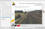 Screenshots from the RESTRAIL CBT module
