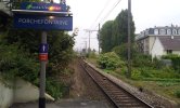 Example form a station in France(Vegetation before being cut