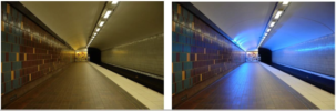 Platform end, Stockholm Metro - Sweden