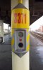 Emergency alarm button with inter-phone (France)