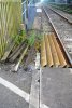 GRP panel replacing old timber grid