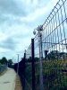 Intelligent fencing example from Infrabel(Fences are equipped with motion sensors and cameras. When someone tries to climb over the fence along the track, an alarm signal is sent and the appropriate measures can be taken.